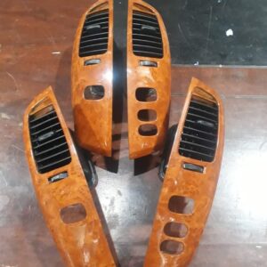 Grille d'aération intérieure en bois pour tableau de bord LHD, pour Toyota Land Cruiser100 LC100 FJ100 Er