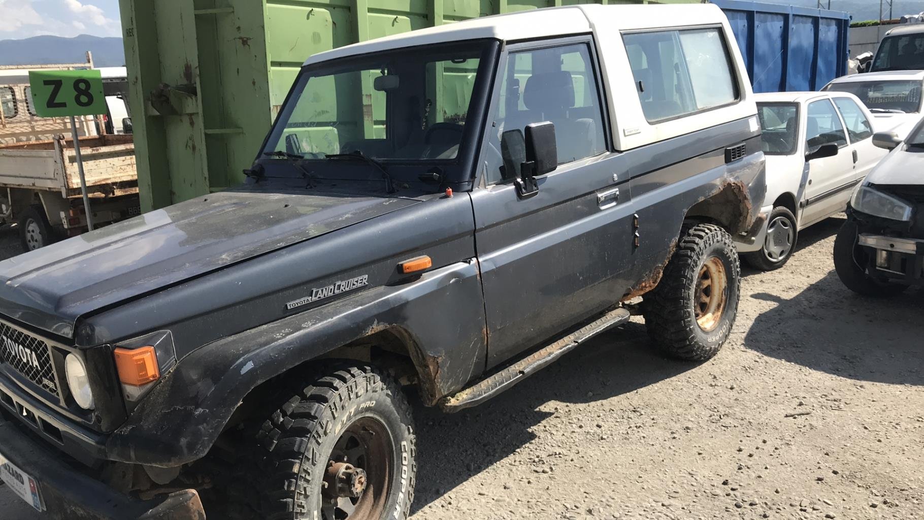 Pont arrière TOYOTA LAND CRUISER (_J7_, _JL7_) 3.4 D (BJ70_V, BJ73_)