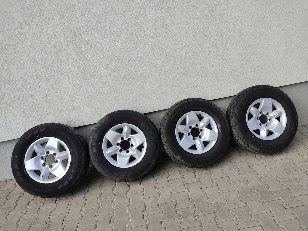jantes aluminium 16 NISSAN TERRANO II 6x139.7 7J ET25