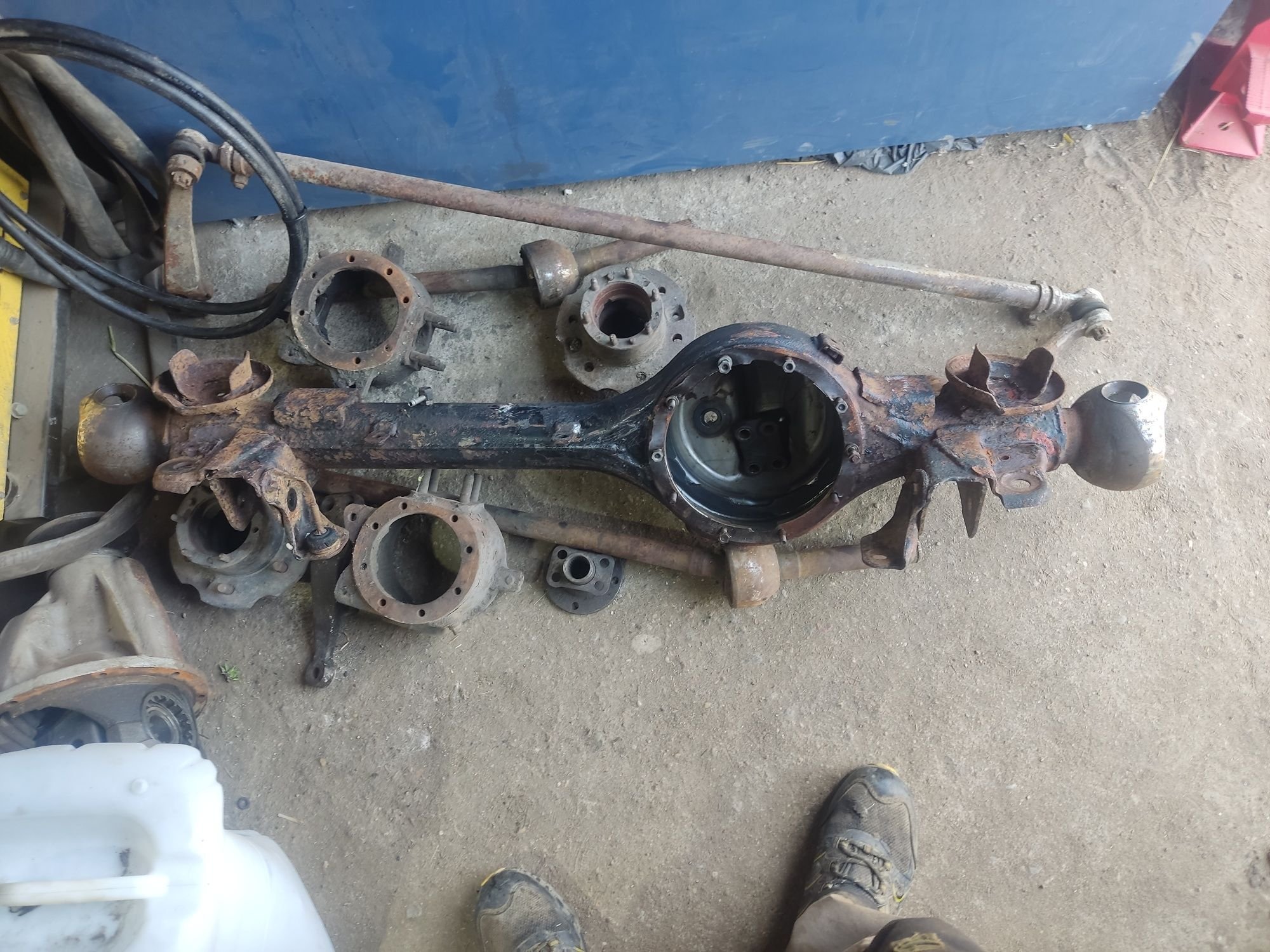 Tête d'essieu avant Toyota LJ70