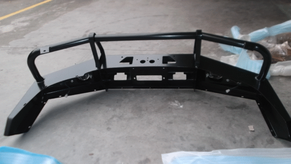 pare-chocs avant en acier noir pour nissan terrano et Toyota Land Cruiser 120,150 adapté aux modèles de 2002 à 2009