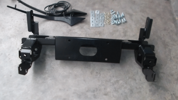pare-chocs avant en acier noir pour nissan terrano et Toyota Land Cruiser 120,150 adapté aux modèles de 2002 à 2009 – Image 3
